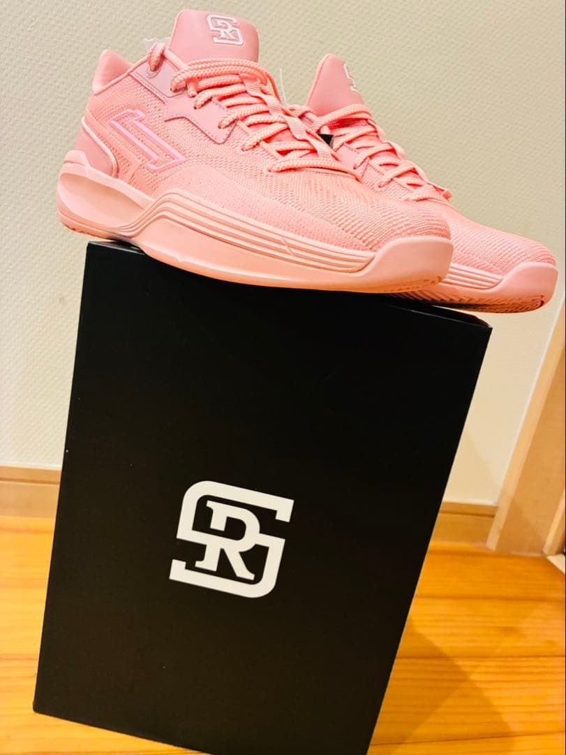 RIKU1 瀬川琉久バッシュ EGOZARU ピンク 27.5 cm