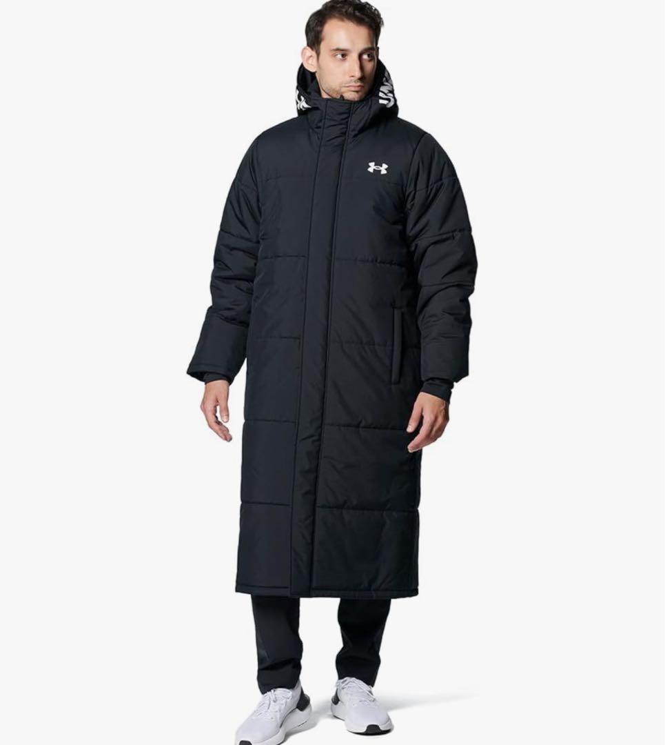 新品 UNDER ARMOUR アンダーアーマー ロング ベンチコート 2XL