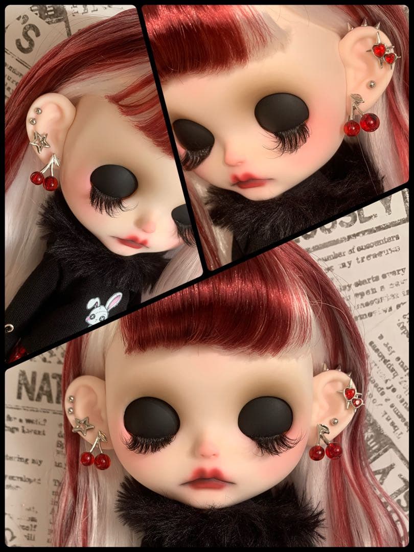 カスタムアイシードール★ジンジャーちゃん★ アウトフィット付属