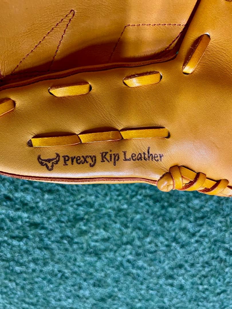 ミズノプロ 硬式オーダーグラブ オレンジ 岸モデル