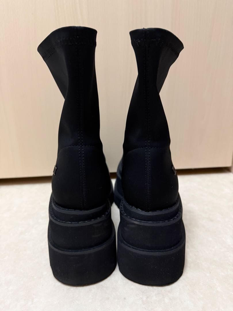 Darich ウルトラストレッチフラットショートブーツ　Lサイズ