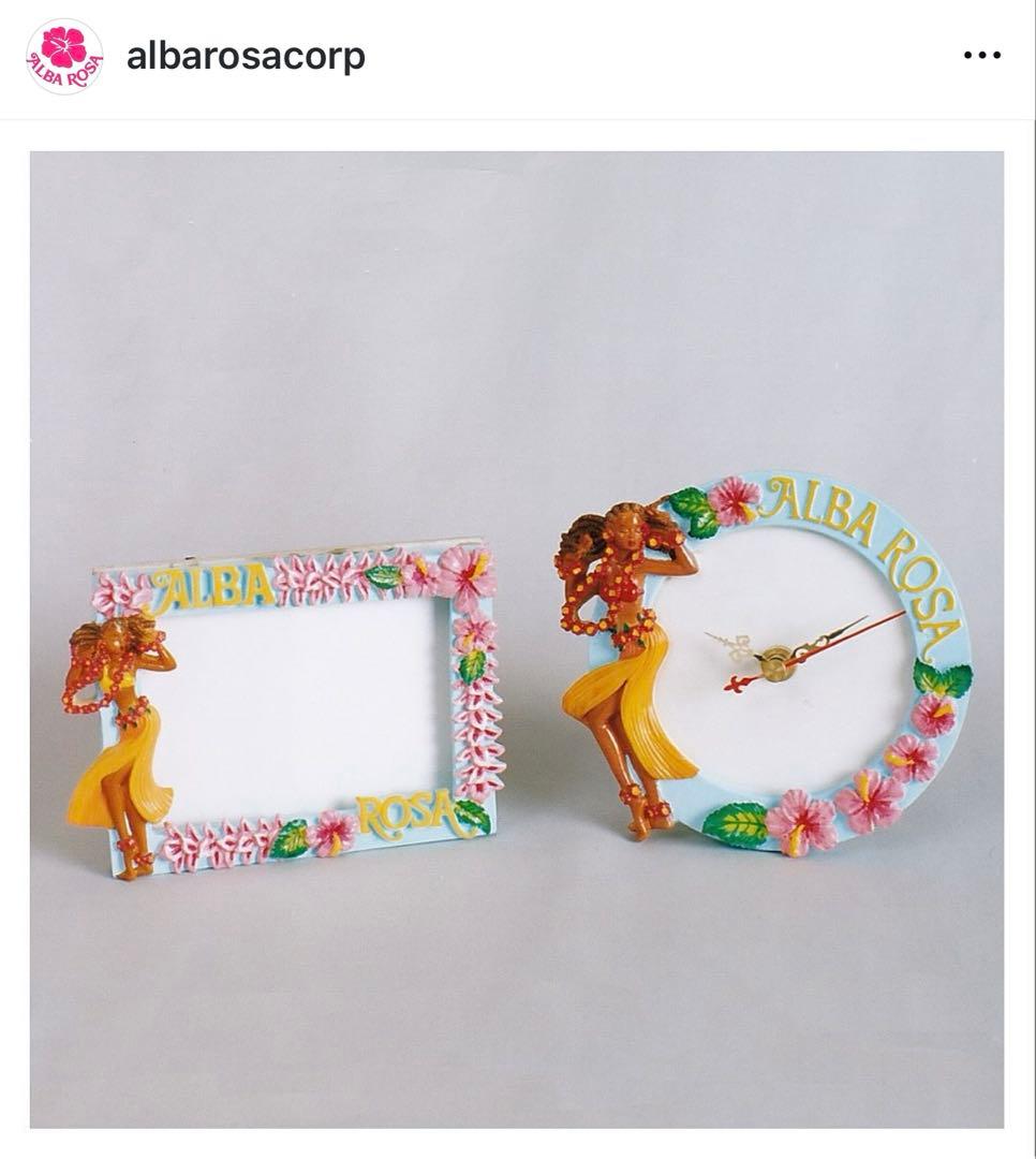 激レア　アルバローザ　フラガール　フォトフレーム　写真立て　新品未使用箱付き