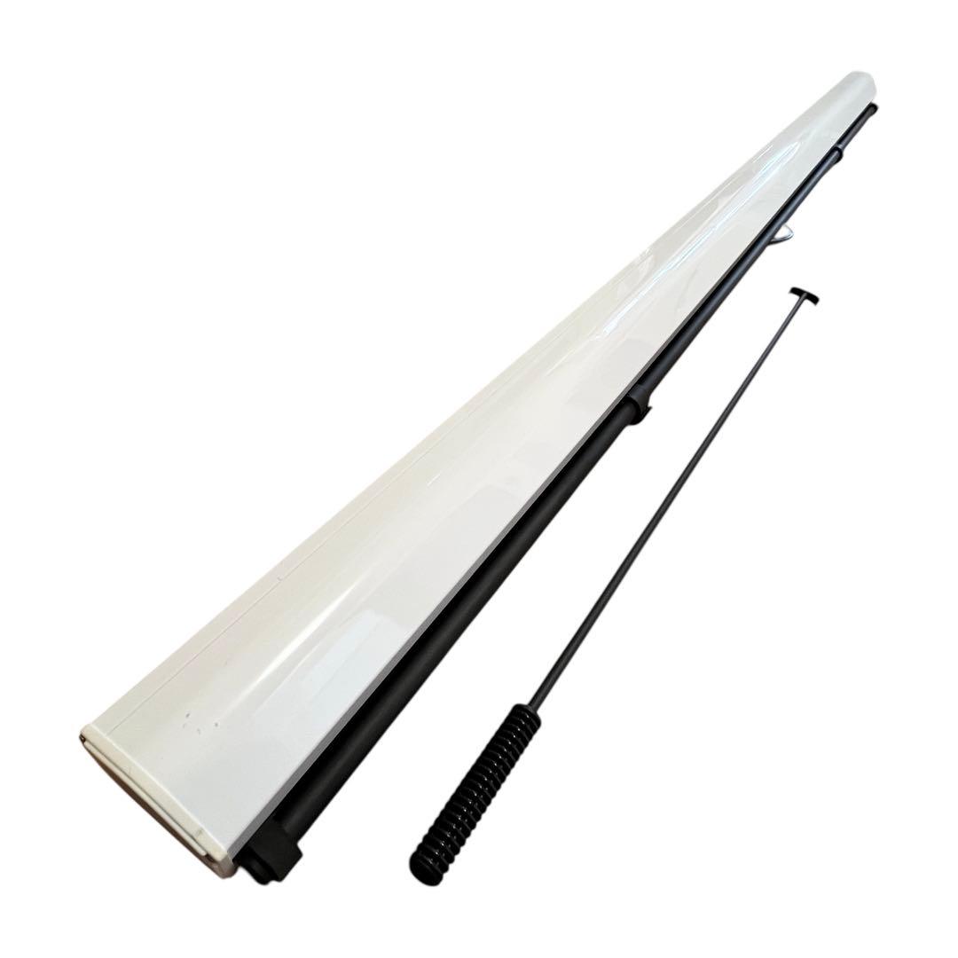 【美品・100インチ】GRANDVIEW プロジェクタースクリーン 吊り下げ式