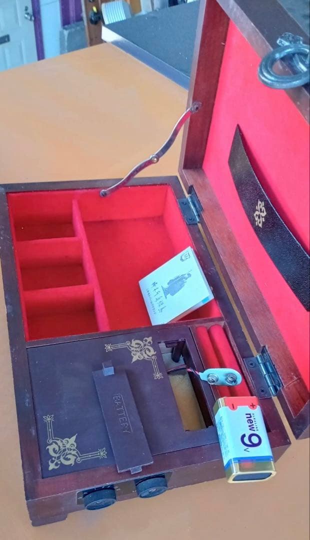 ミキモトパールアイランド ジュエリーボックス アンティークボックス 木箱