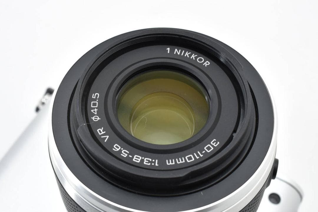 ★極上品★ショット数5902回★ニコン 1 J3 シルバー 1 #586