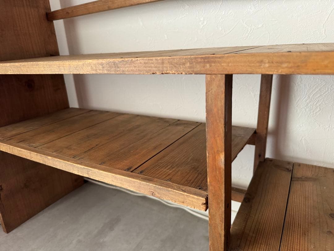 ヴィンテージ　サイドボード　ウッドシェルフ