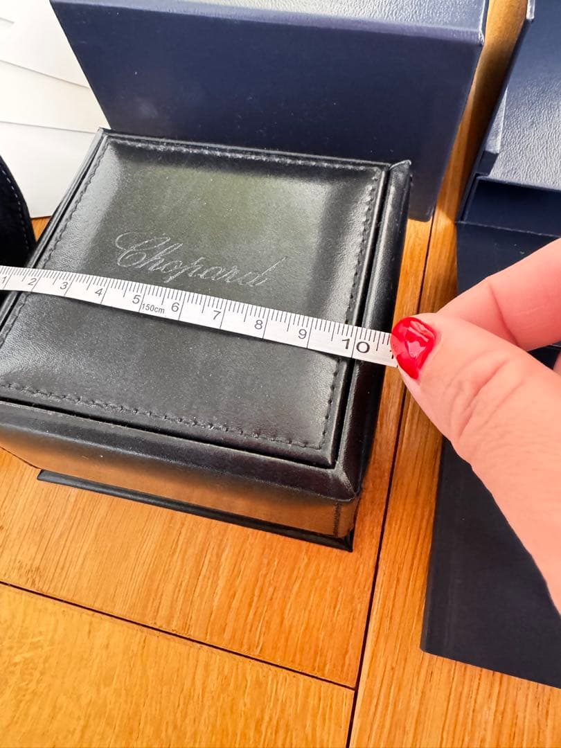 ショパール ジュエリーケース 時計空箱 アクセサリー入れ 旅行携帯用 ギフト袋