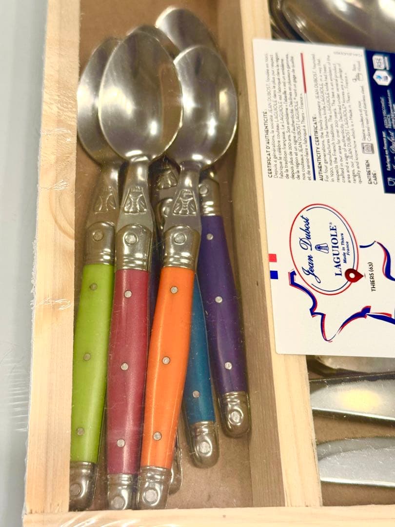 訳アリ Jean Dubost Laguioleカトラリー23点セットフランス製