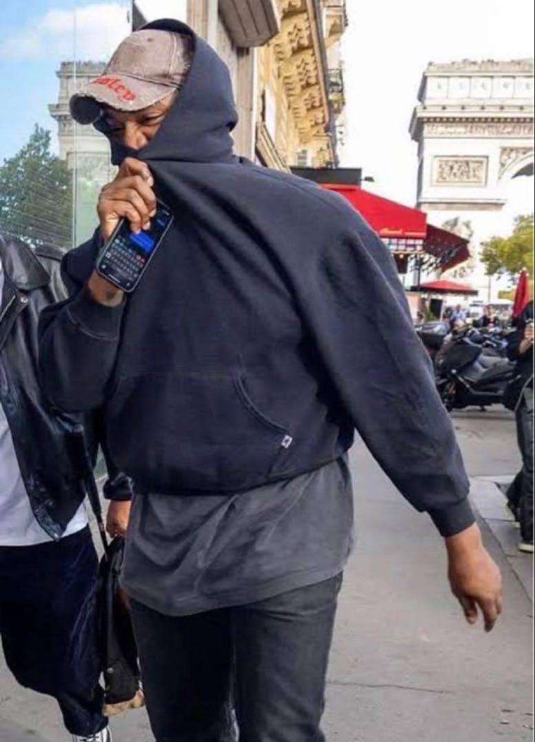 90s USA製 ラッセル アスレティックブラック タートルネック スウェット