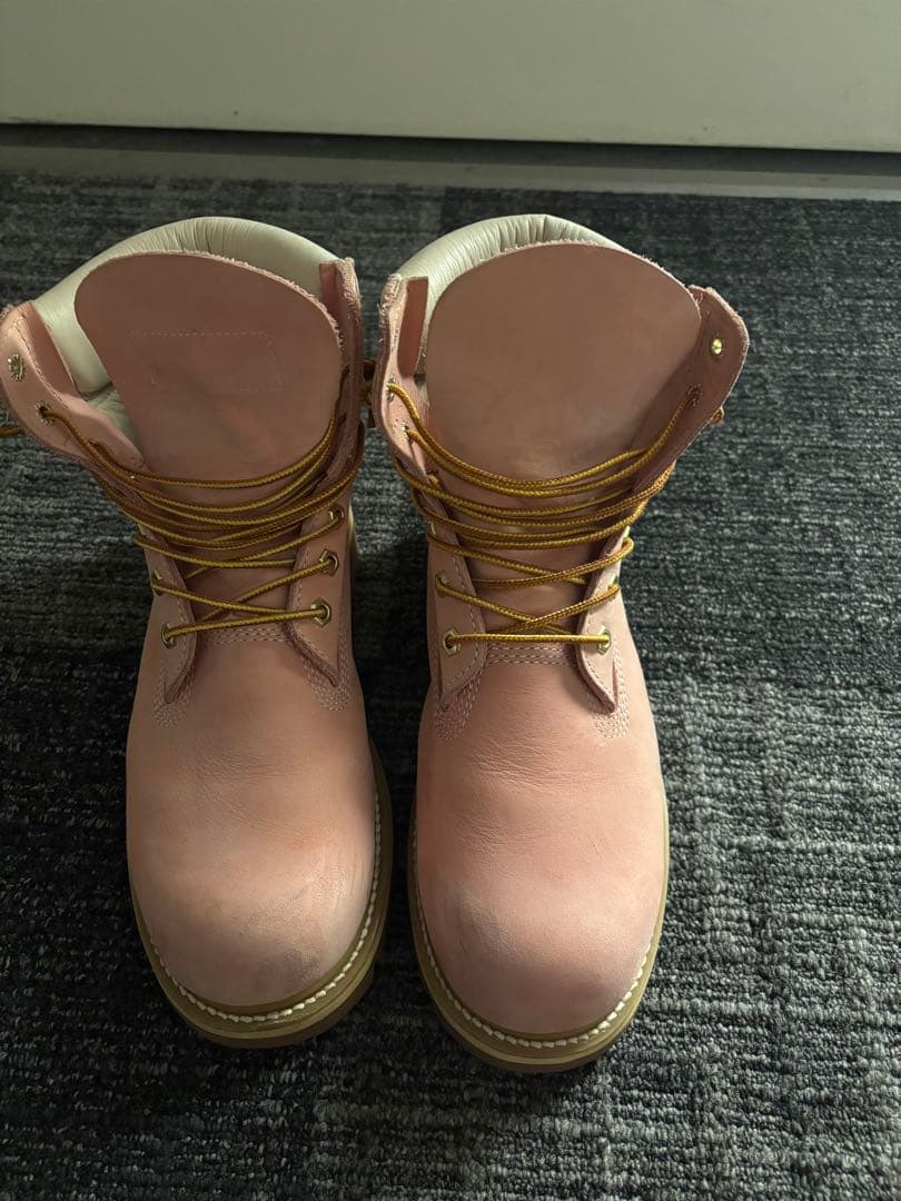 a bathing ape ピンク ブーツ