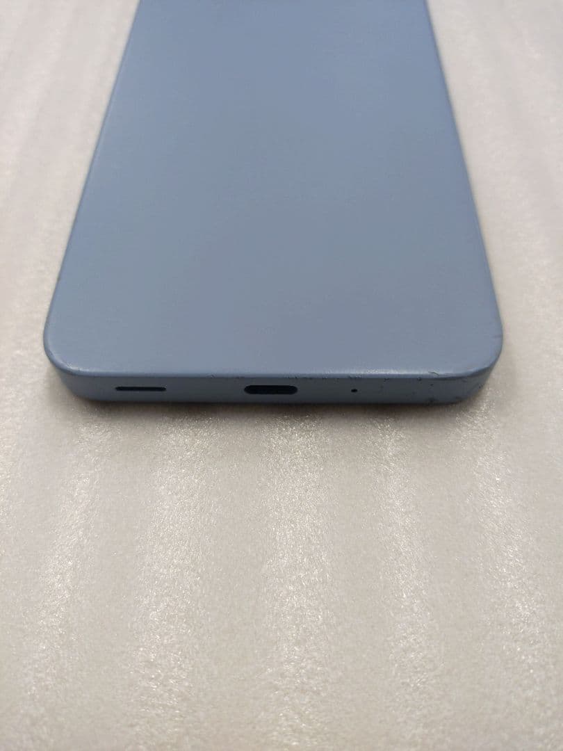 4-381 AQUOS　WISH4　スマートフォン本体　ブルー　SH-М27