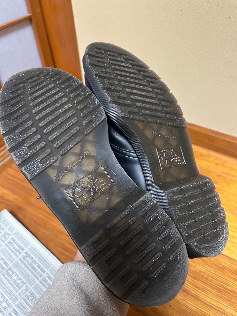 し*様 美中古　Dr. Martens 1461 WSホワイトステッチ UK8