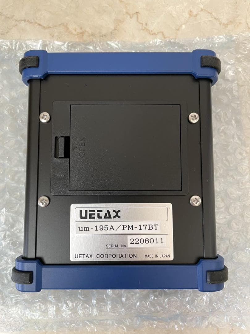 ウエタックス 防水マイク um-195A/PM-17BT ブルー