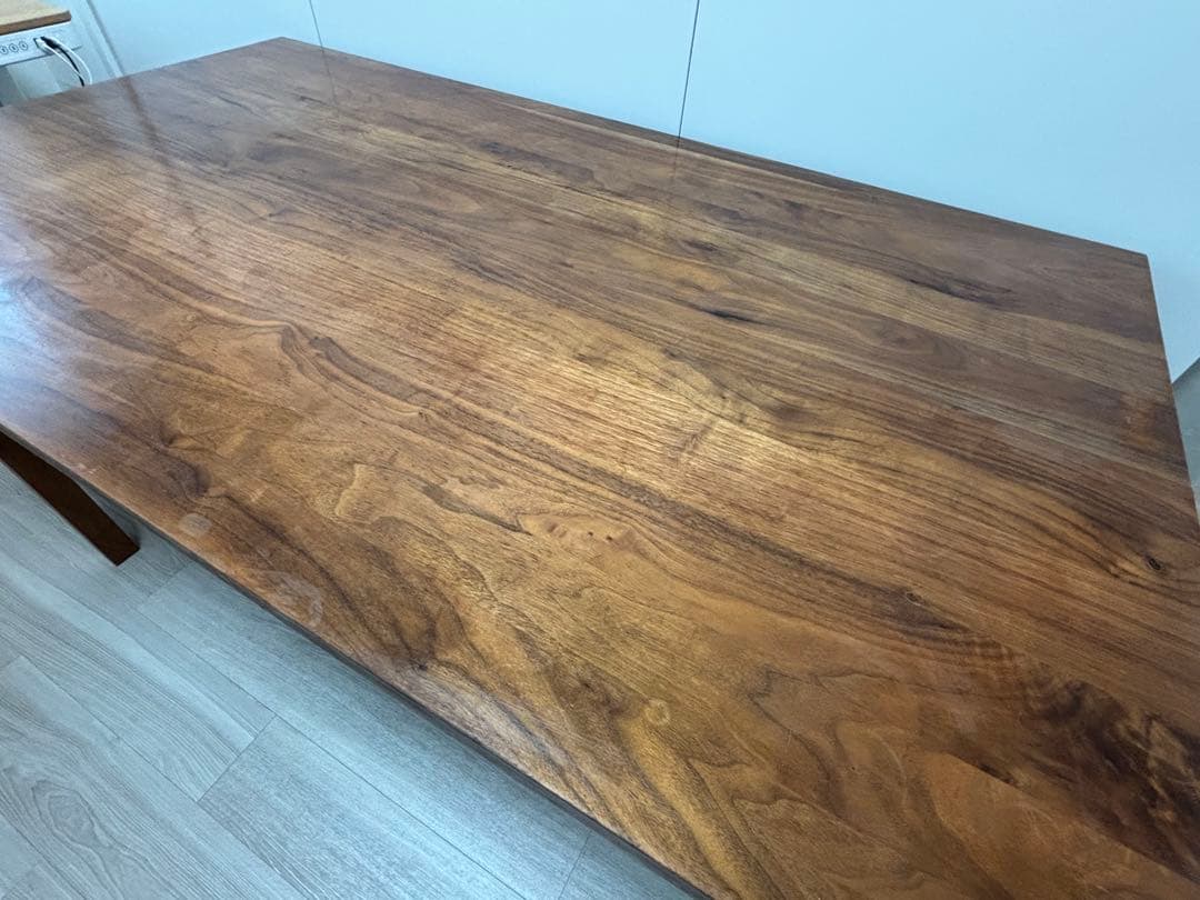 【無印良品】木製テーブル ウォールナット　幅140