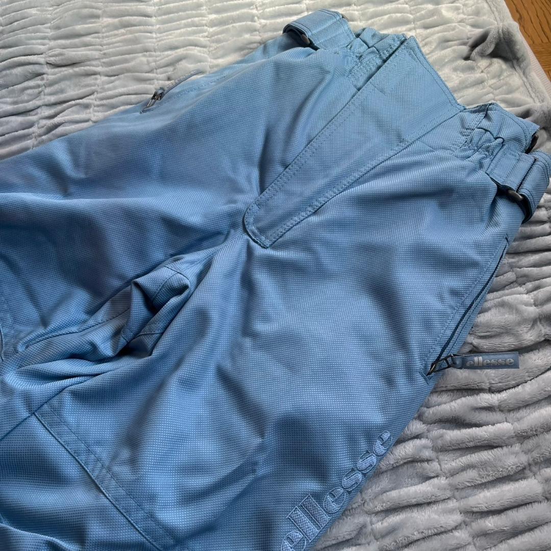 ellesse エレッセ スキーウェア メンズM スキーパンツ ライトブルー