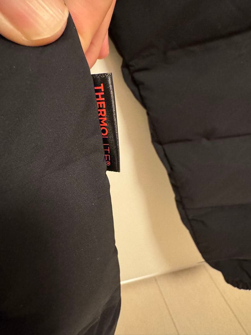 【PING APPAREL】全方向ストレッチ 2WAY中綿ブルゾン ブラック M