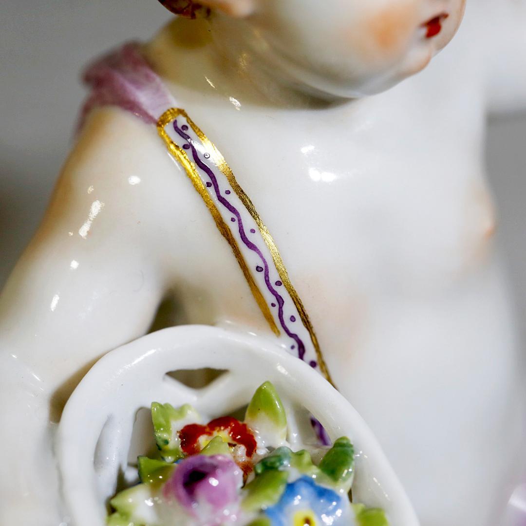 【極美品１級 送料込み】マイセン 春 四季の寓意 フィギュリン ケンドラー造形