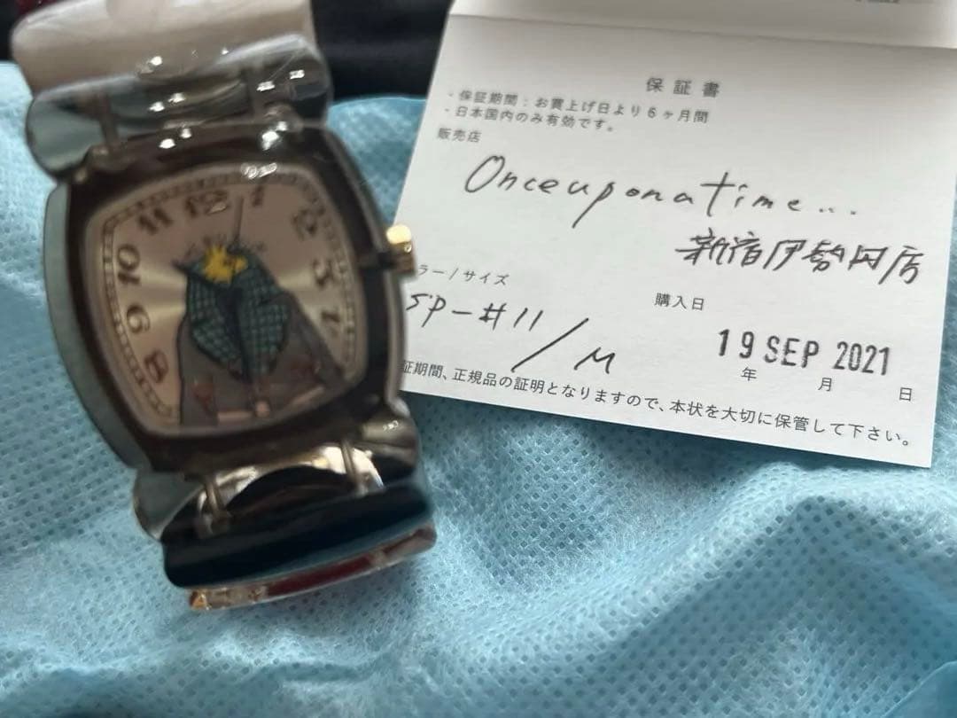 Time Will Tell(タイムウィルテル) ウッドストック時計 ケース付き