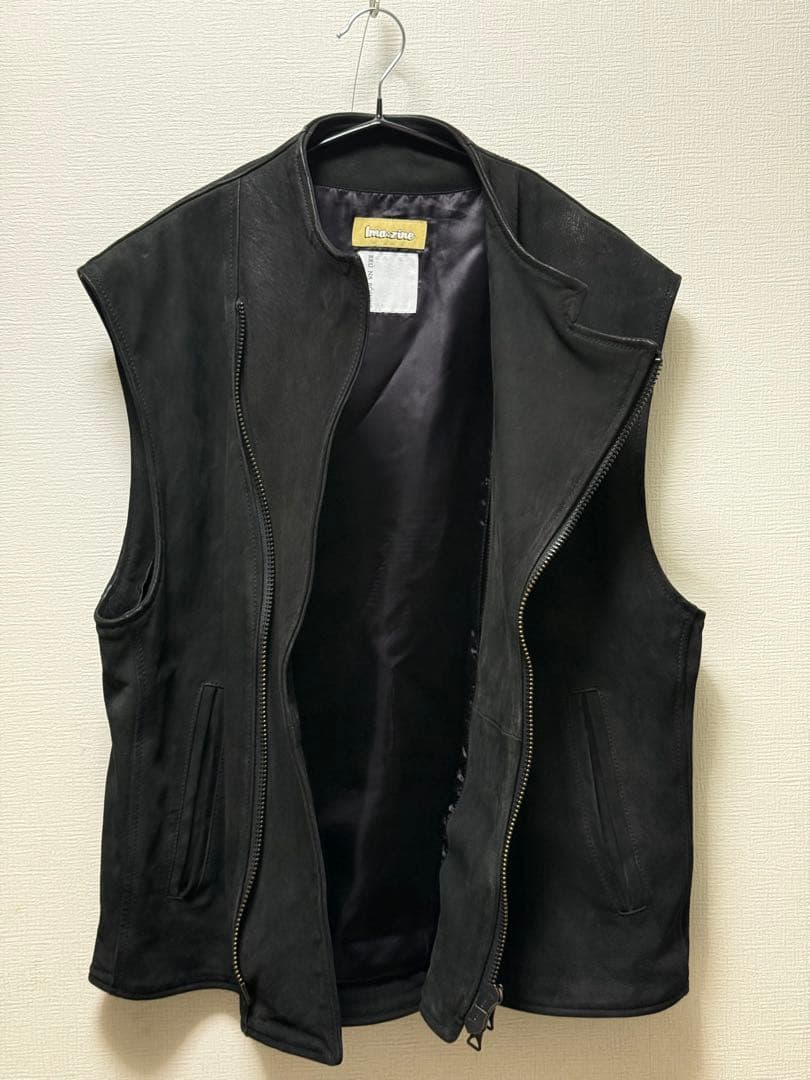 ブルーナボイン　imazine 別注　アランゴートベスト