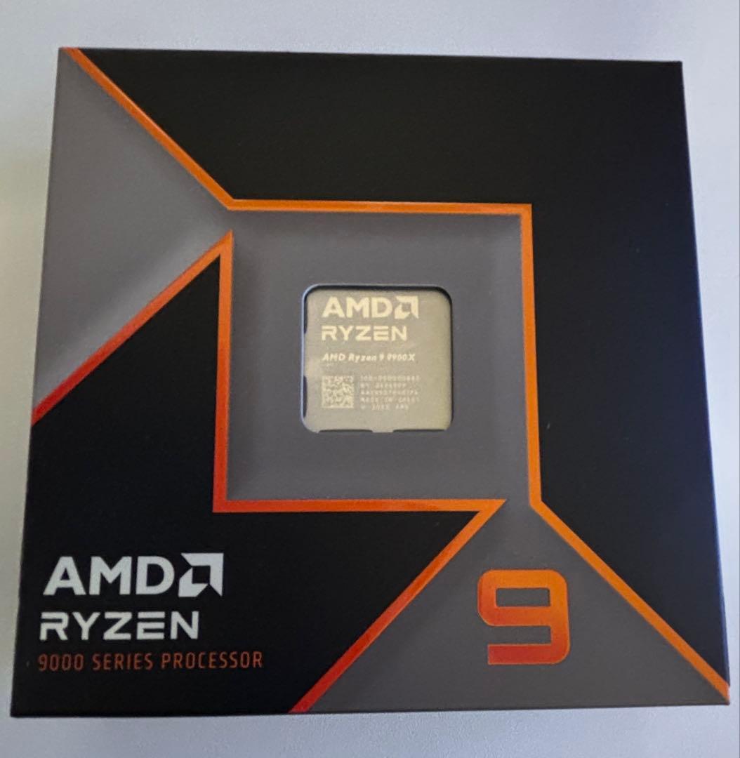 AMD Ryzen9 9900X 動作確認済み