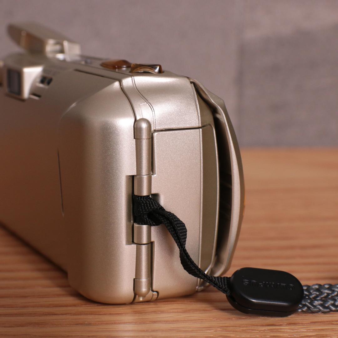 美品 OLYMPUS μ [mju:] II 80 VF 動作確認済 リモコン付