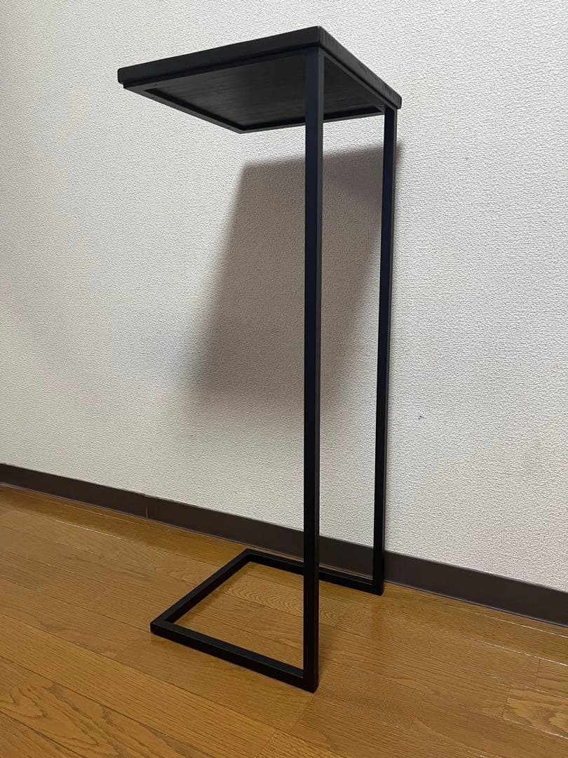 Hir　コの字型サイドテーブル　高さ83cm