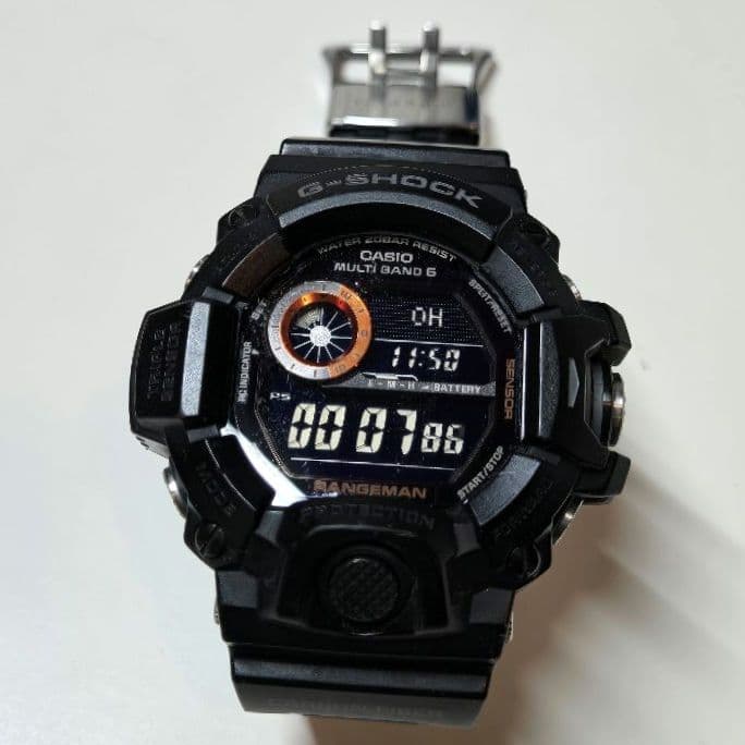 G-SHOCK RANGEMAN ブラック 反転液晶 GW-9400BJ