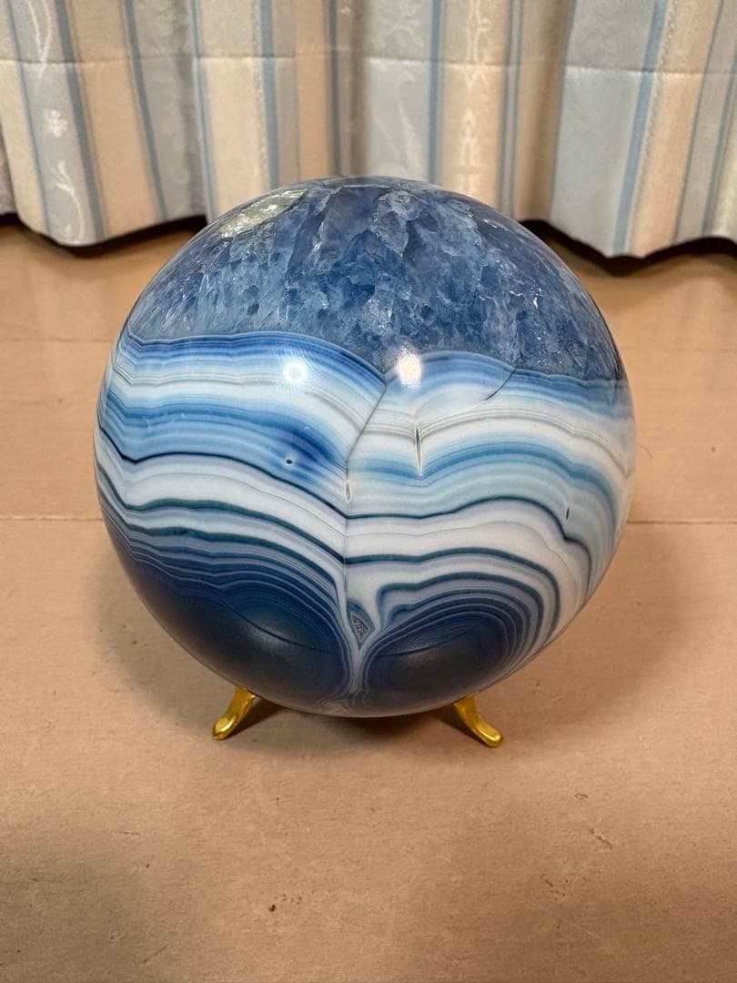 アゲート 青瑪瑙　ブルーアゲート　厄除け　開運