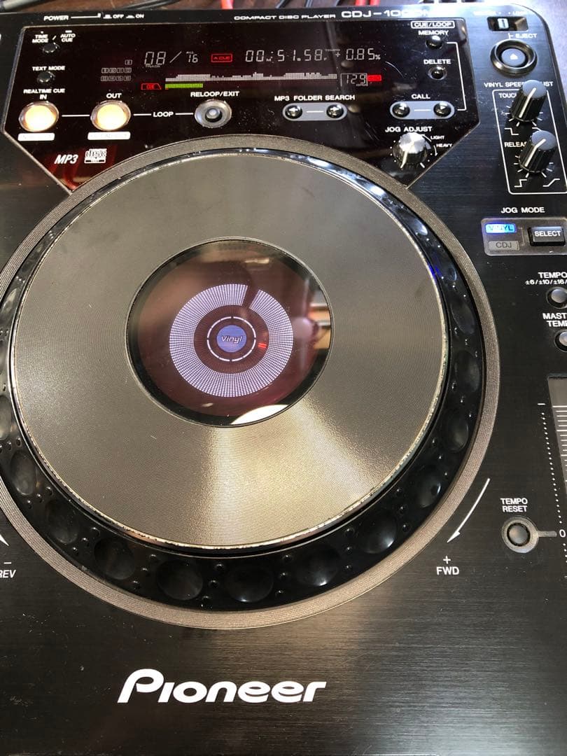 pioneer dj パイオニア　CDJ-1000mk3 レンズメンテナンス
