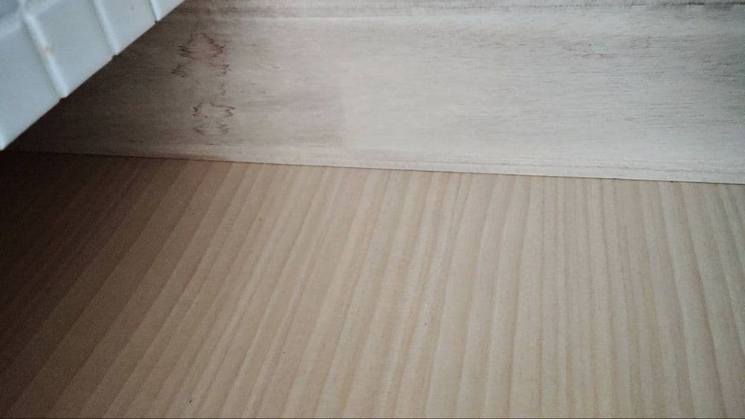 MOMO NATURAL 木製キッチンカウンター タイル天板付き