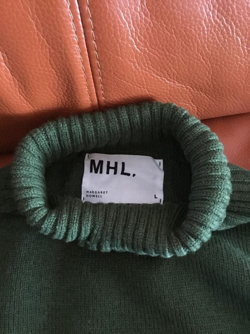 MHL. マーガレットハウエル　ハイネックニット Lサイズ