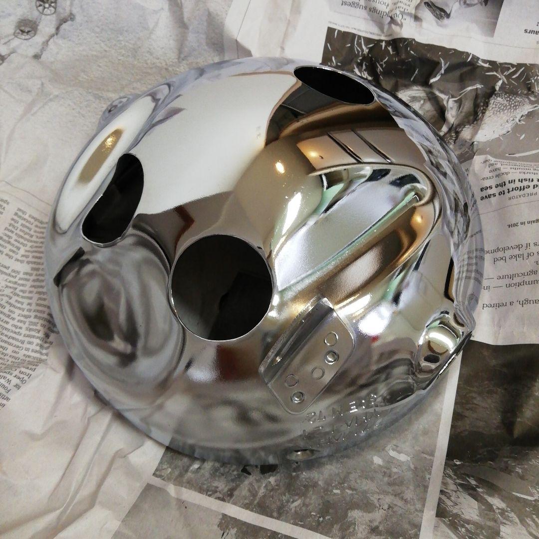 【当時物】SR400/500 純正 初期 速度警告灯 ヘッドライト 新品未使用