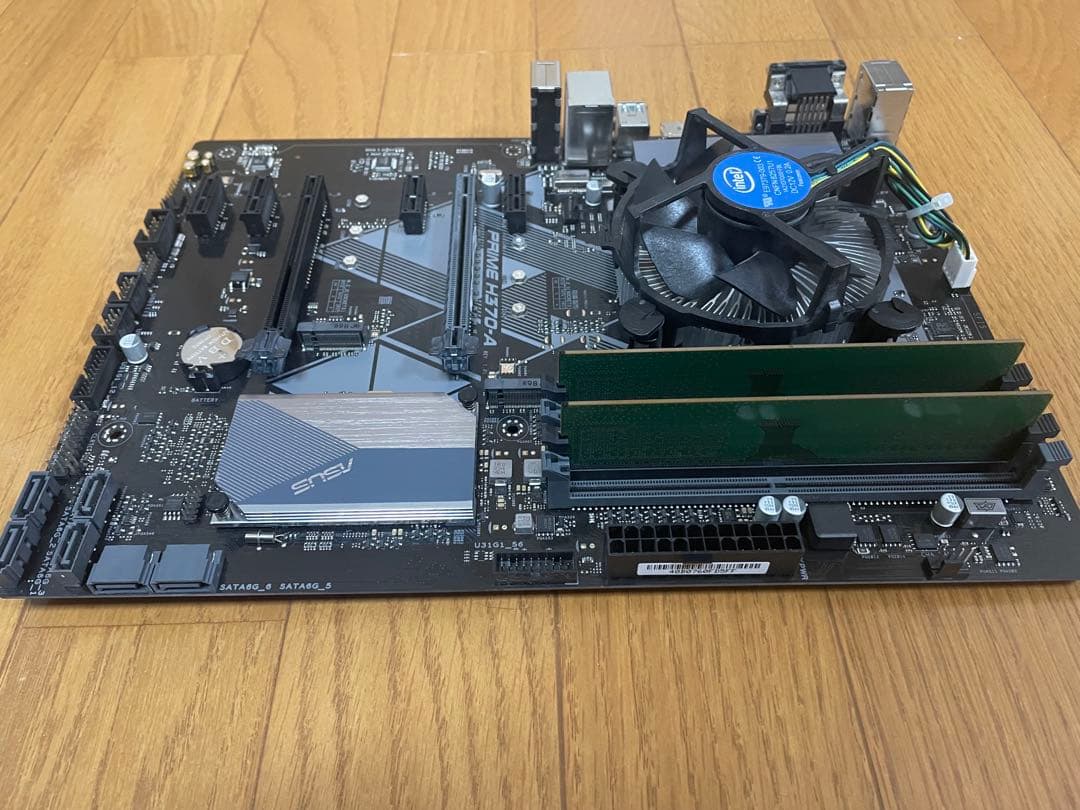 マザーボード&CPU&メモリ　パーツセット