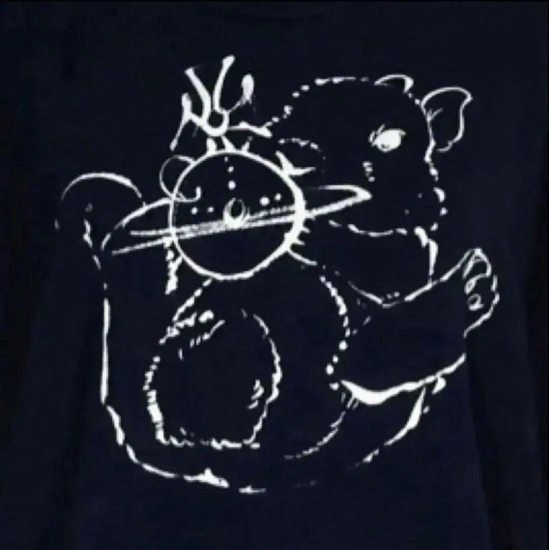 新品タグ付 A/W24-25 BUNNY ORB コットン裏毛クルーネックトップ