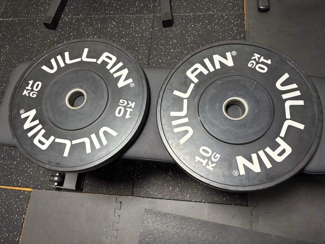 VILLAIN 10kg ウエイトプレート 2枚セット