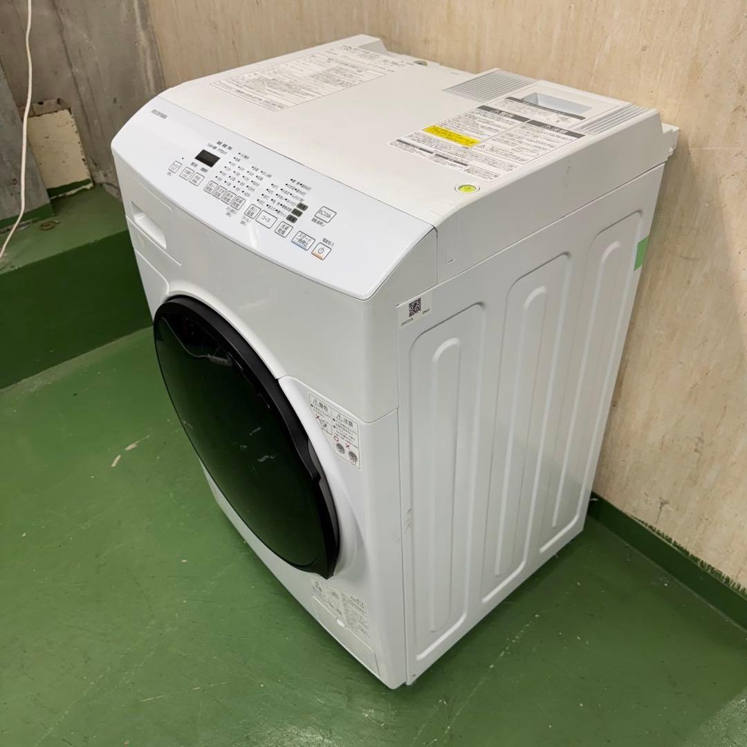 54★2022年製★アイリス　ドラム式洗濯機　8KG 熱乾燥付き　一人暮らし