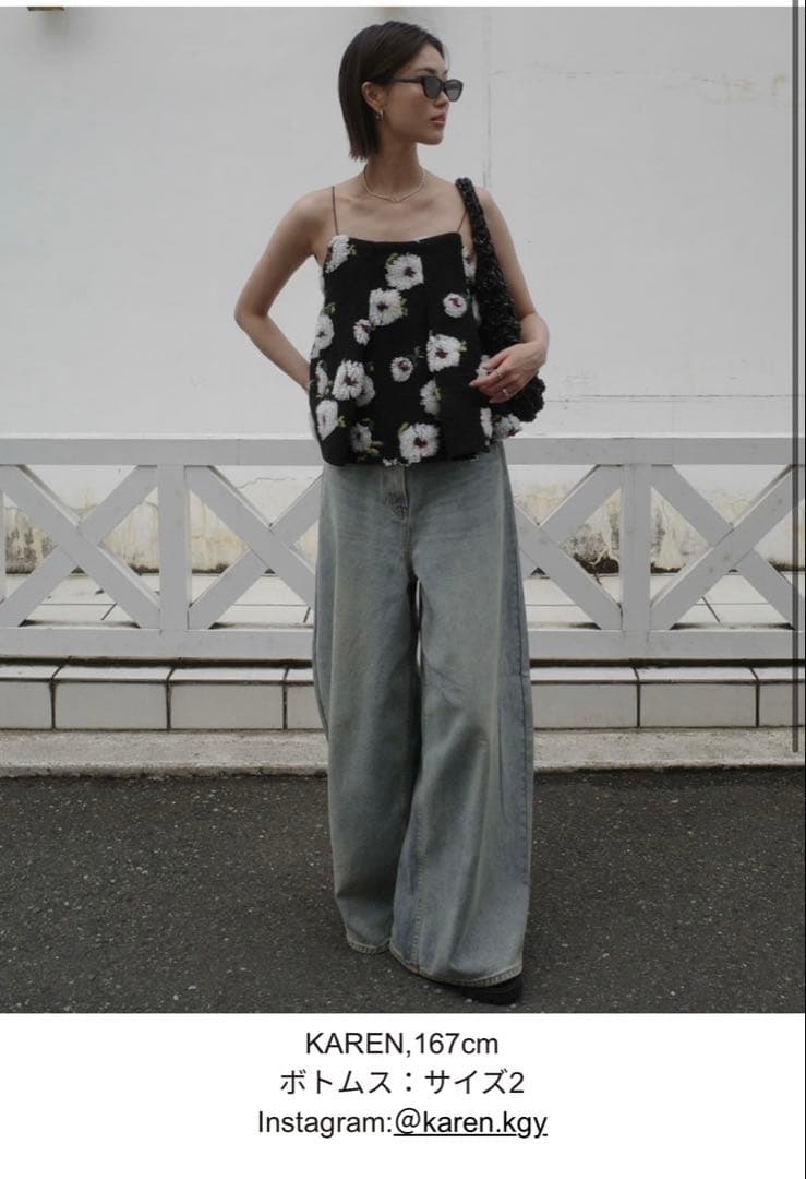 AKTE新品未使用ボアキャミソール