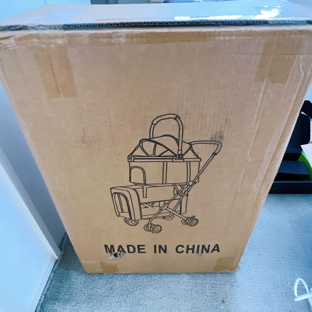 【値下げ‼️】ペットカート 分離型 ダブルデッカー 折りたたみ式 散歩 外出 旅行