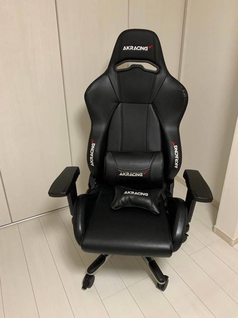 引き取り限定　AKRACING カーボンブラック Premium