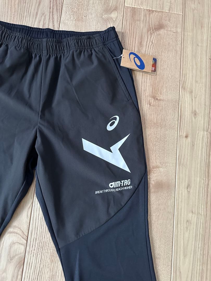 asics AIM-TRGウインドバリアハイブリッドニットパンツ 新品タグ付き