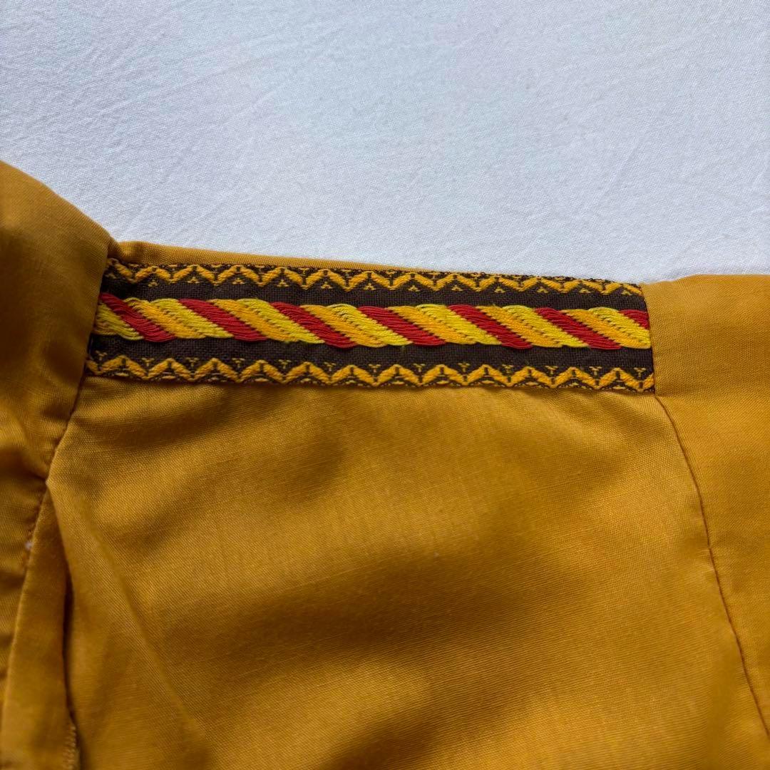 King Louie ボーリングシャツ　イエロー　Mサイズ　アメカジ　70s