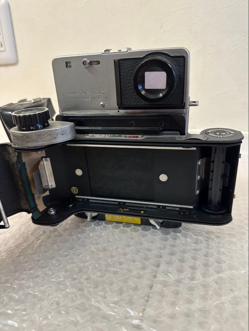 マミヤ MAMIYA UNIVERSAL PRESS レンズ付き