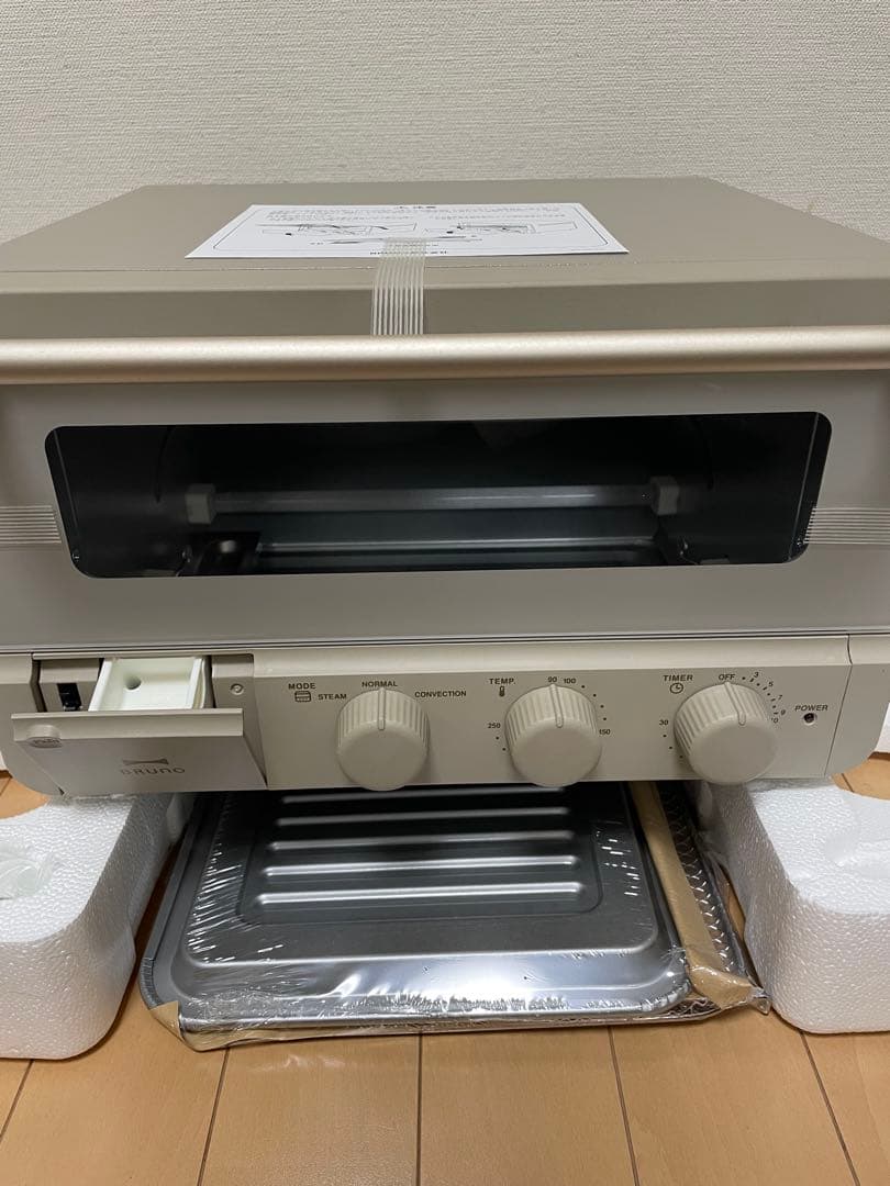 ブルーノスチームandベイクトースター　新品未使用