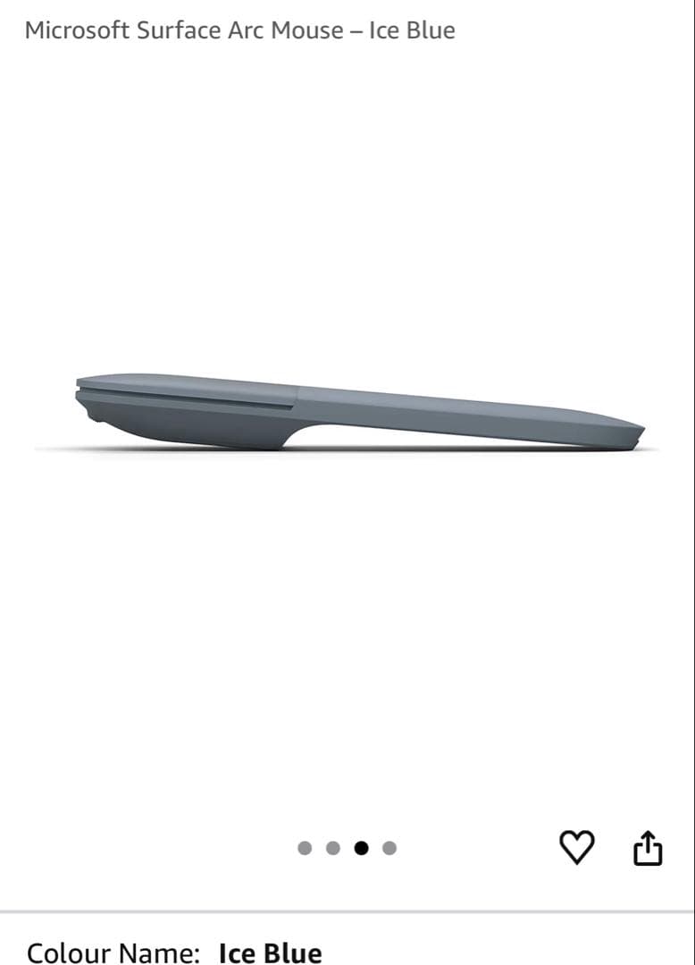 マウス・ペンセット！純正Surface pro タイプカバー　アイスブルー