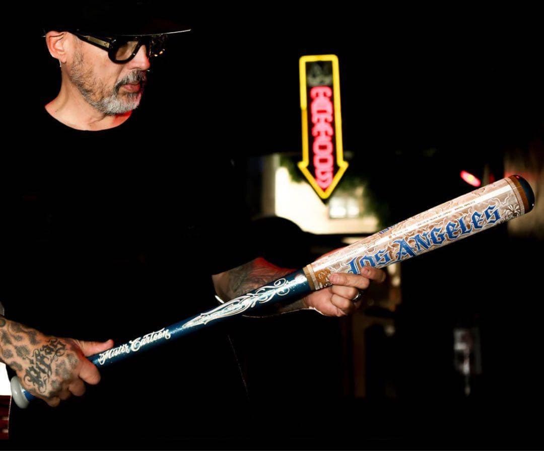 Mr.Cartoon x LA dodgersバット 世界限定150本