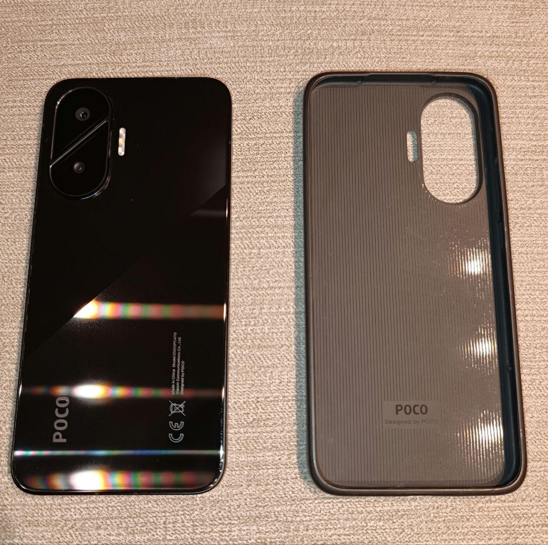 ​【美品】POCO F7 12GB/256GB ブラック 国内版 SIMフリー