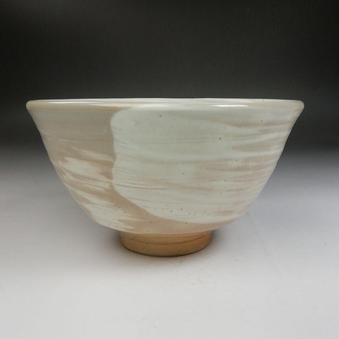 Ｗ１８６　茶碗　『燔師　萩茶碗』『七十四代　朝日豊斎 造』　共箱　抹茶碗　茶道具