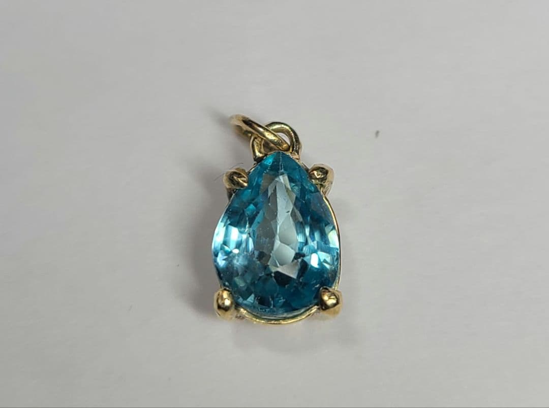 じゅんさくら様★ブルージルコン★ペンダントトップオーダー