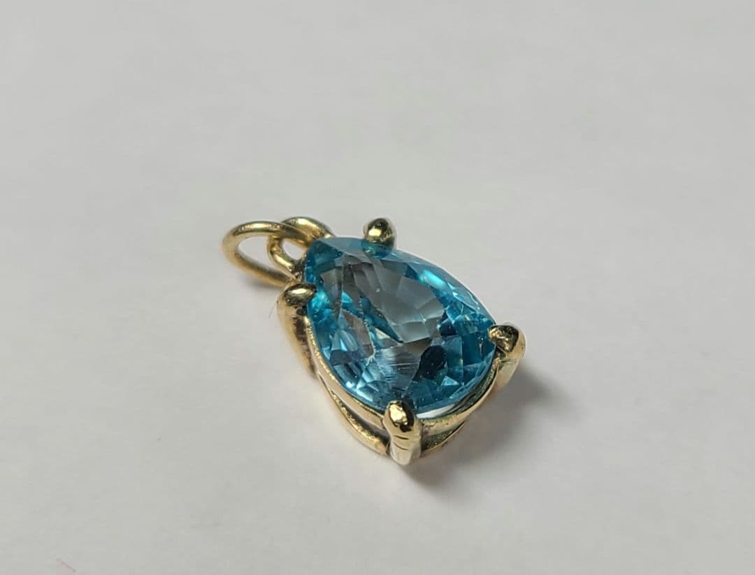 じゅんさくら様★ブルージルコン★ペンダントトップオーダー