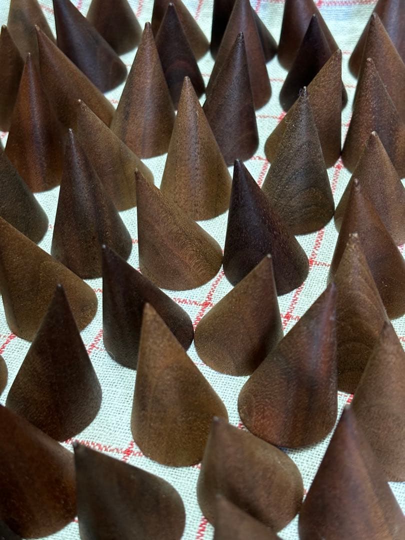 リングスタンド 木製 指輪置き アクセサリースタンド 65個セット